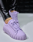 Ines | Stylish Plain Colored Women's Sneakers