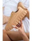 Ines | Stylish Plain Colored Women's Sneakers