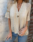 Elegant Textured Top