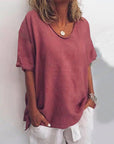 Relaxed-Fit Casual Summer Top