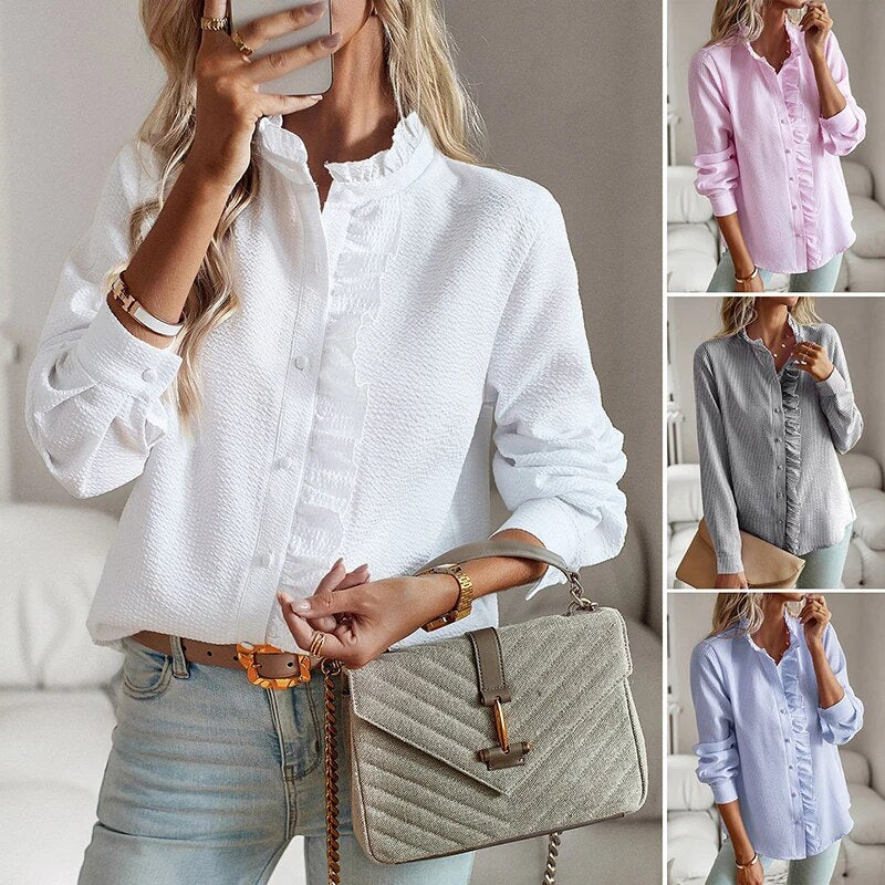 Elegant Polo Blouse