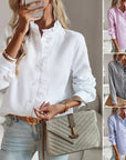 Elegant Polo Blouse